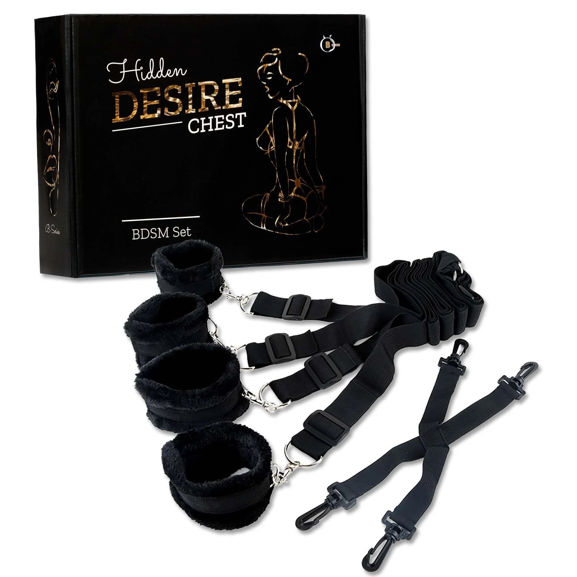 Fetish B-Series Kit de contrainte de lit 1.0