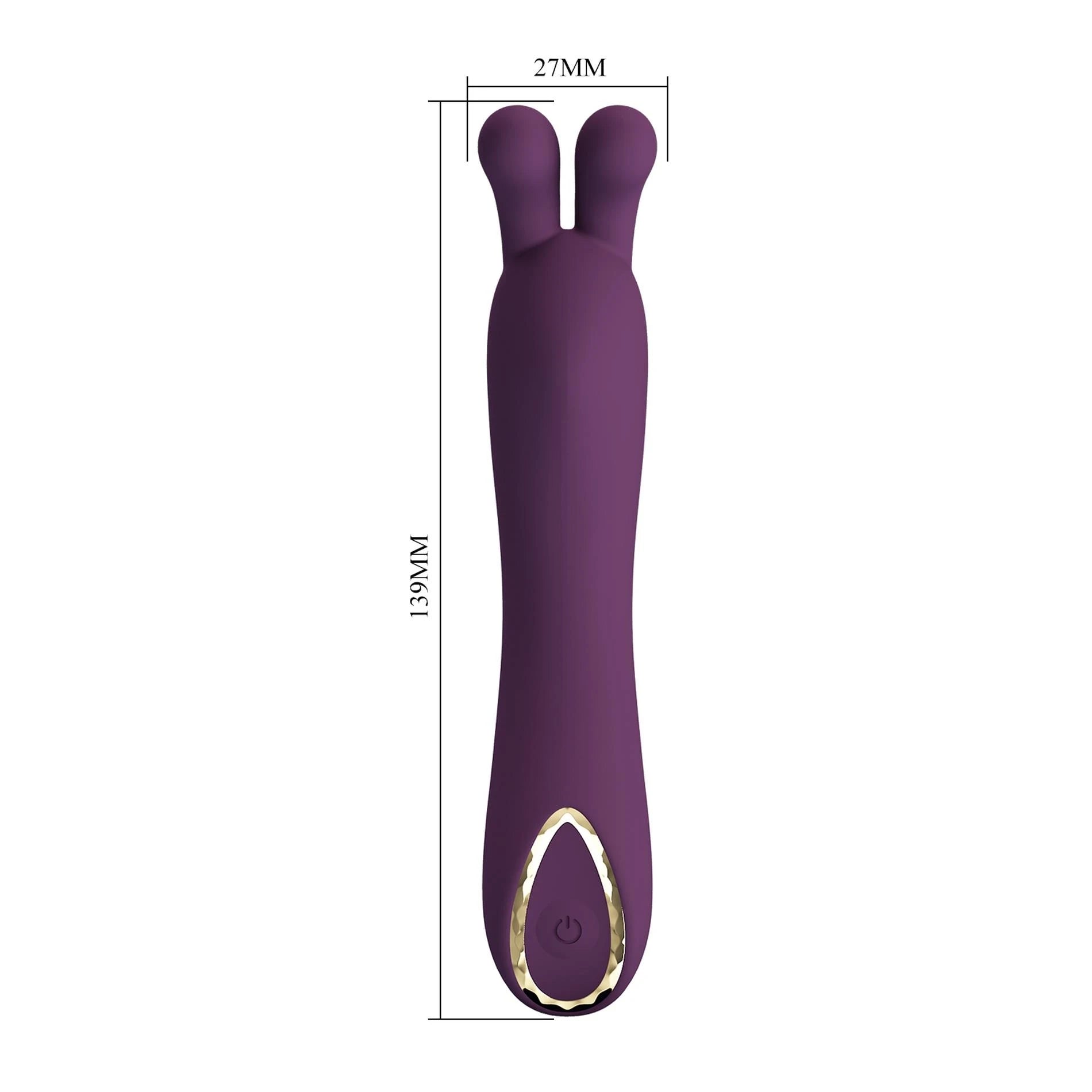 PRETTY LOVE - DJ RABBIT, 10 fonctions de vibration, Silicone, Chargement USB magnétique