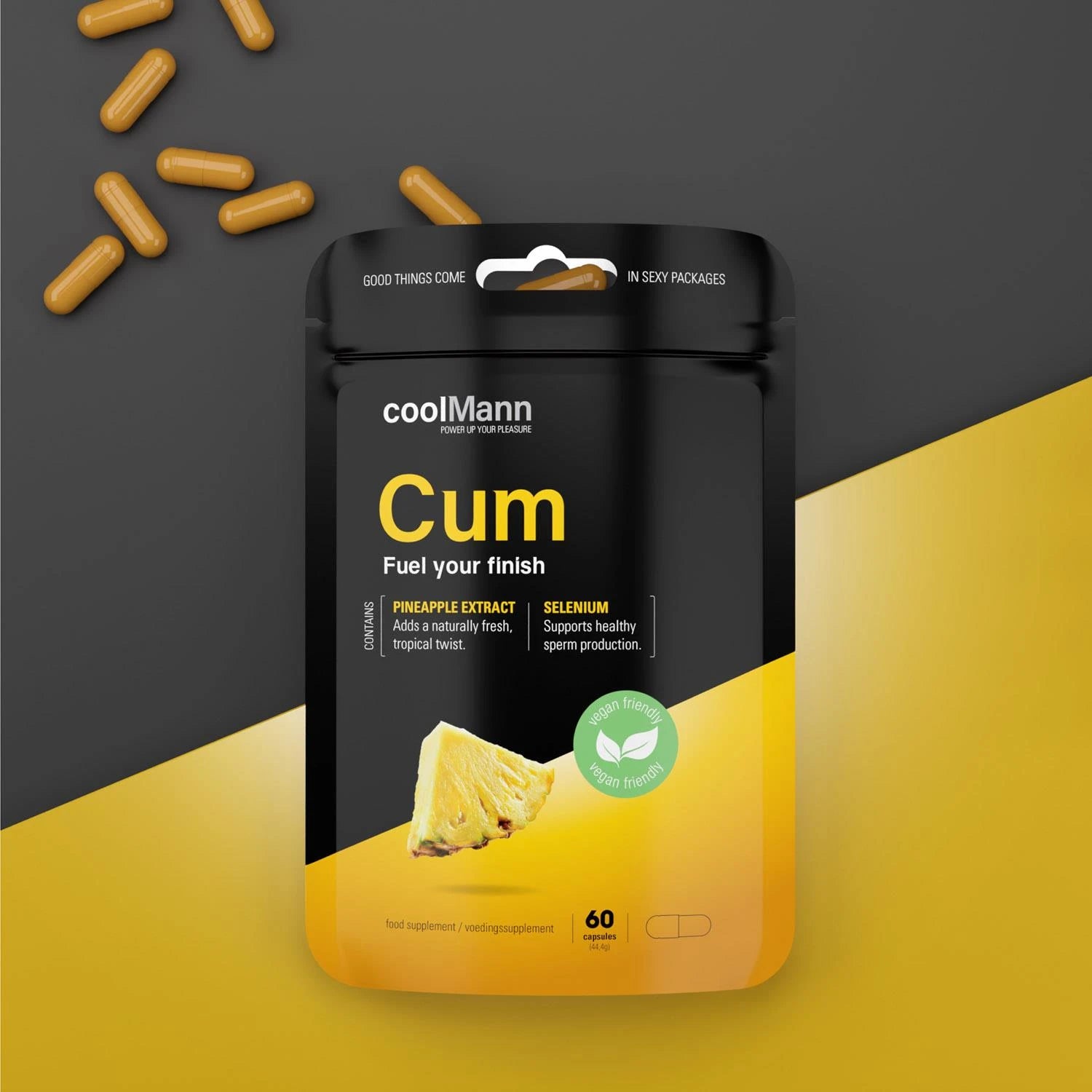 CoolMann CUM - 60 gélules