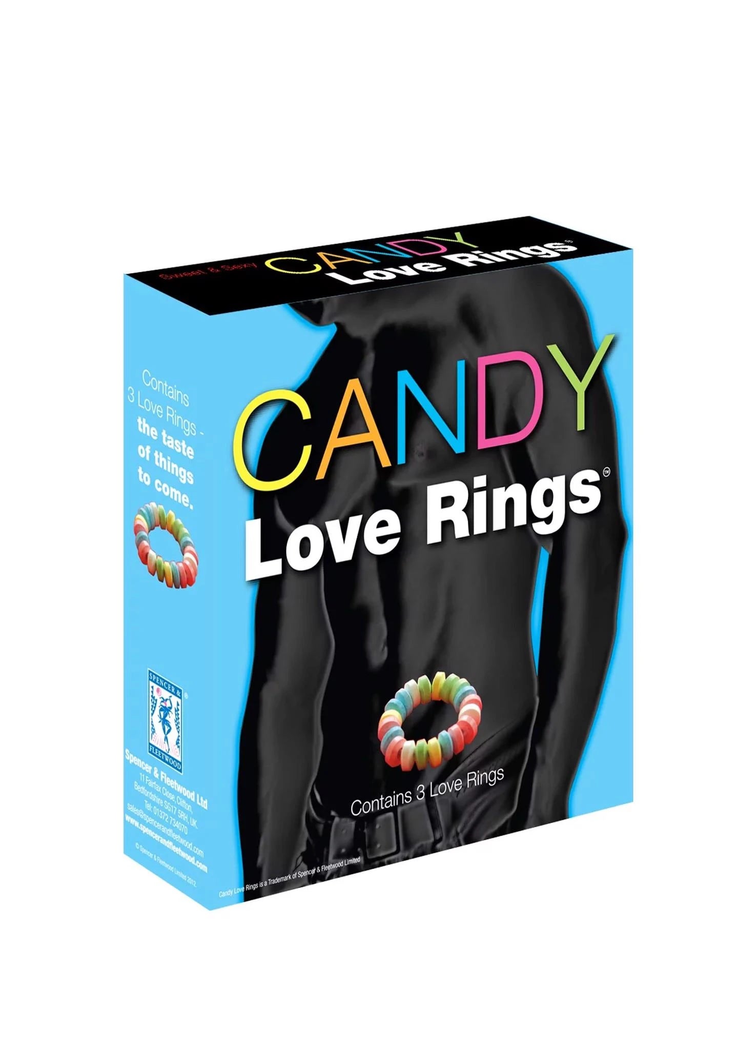 Słodycze-CANDY LOVE RINGS, Pierścień Miłości