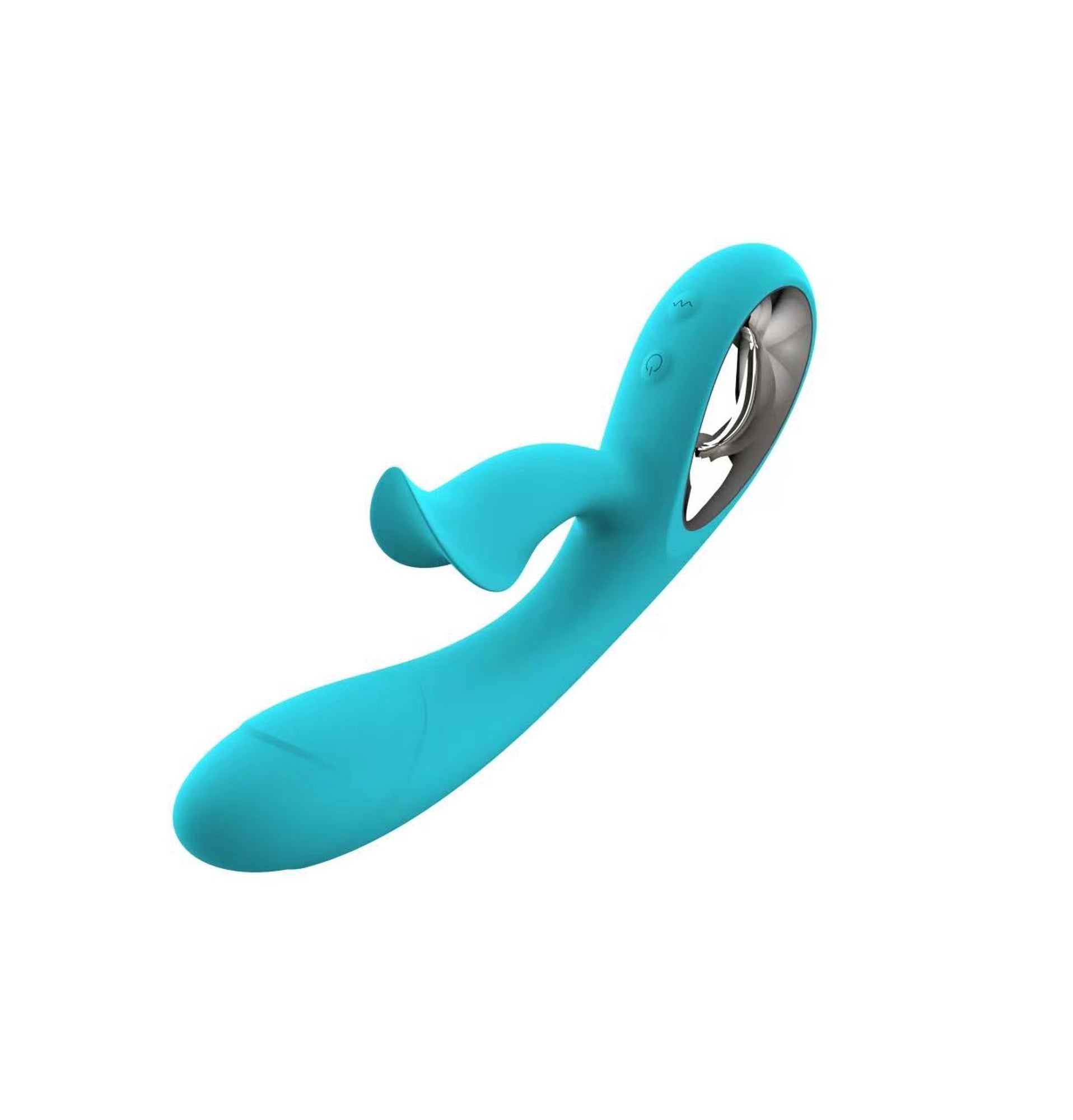 Vibrateur-Daro, 12 fonctions, USB Bleu